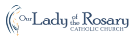 Our Lady of the Rosary logo