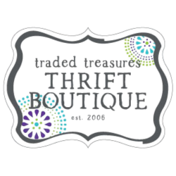 Traded Treasures Thrift Store logo