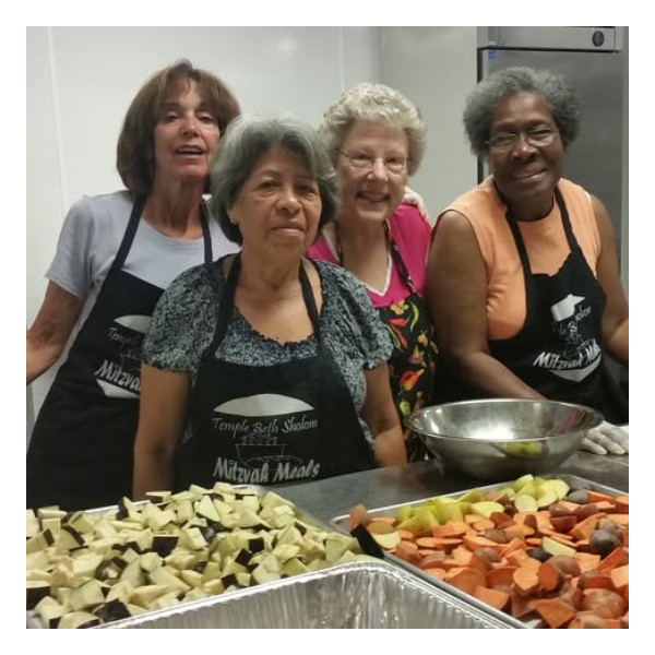Mitzvah Meals at Temple Beth Sholom logo