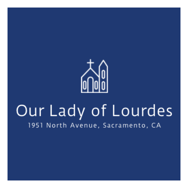 Our Lady of Lourdes logo