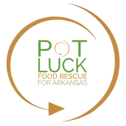 Potluck - Food Rescue For Arkansans logo