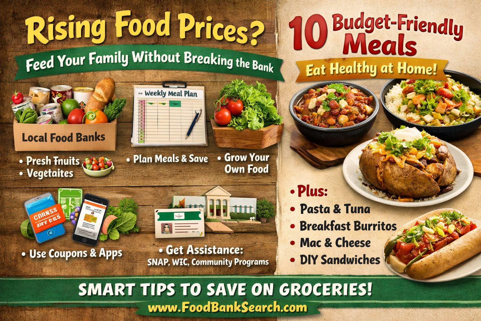 Rising Food Prices? Here's How to Feed Your Family Without Breaking the Bank
